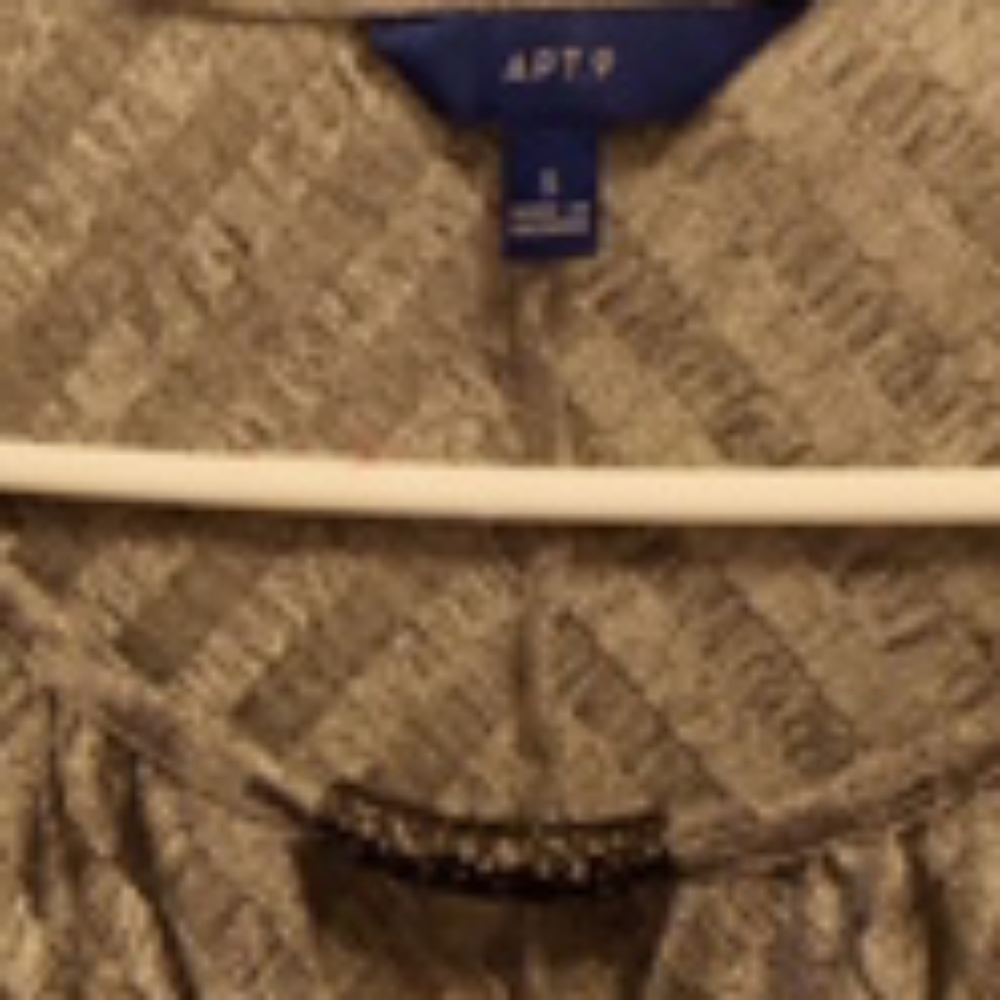 Woman's long sleeve Silver blouse